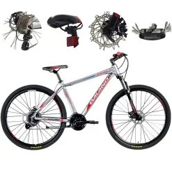 Rower Górski Uniwersalny 29 Hardtail MTB ALU Tarcze Cyngle 24 Biegi Dzwonek