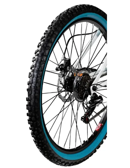 Rower Górski Terenowy Dirt 26 Uniwersalny Młodzieżowy 18 bieg Tarcze Cyngle