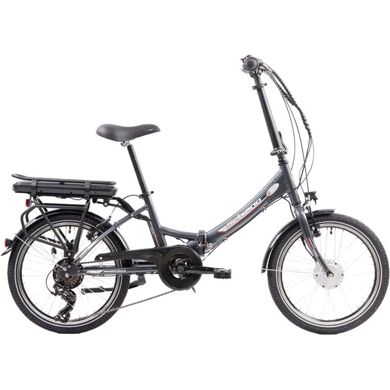 Rower Elektryczny Składany 20 ALU 250W Wspomaganie 7 Biegów 5 Tryb Składak