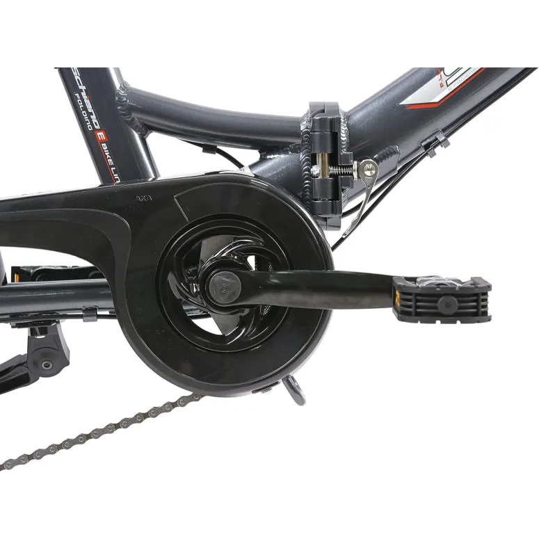 Rower Elektryczny Składany 20 ALU 250W Wspomaganie 7 Biegów 5 Tryb Składak