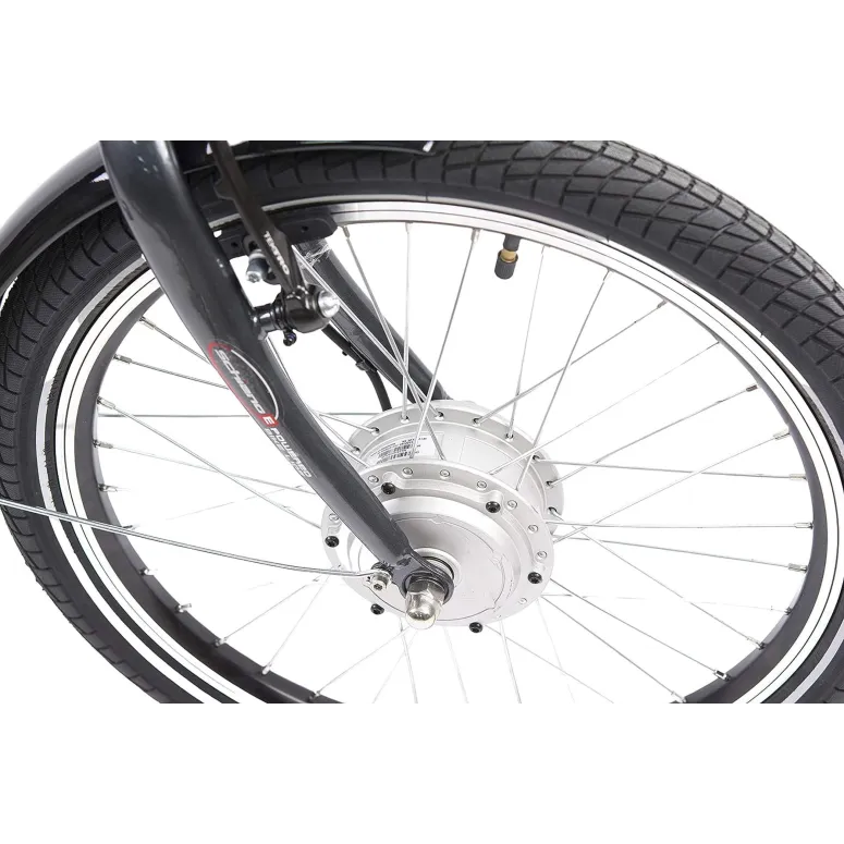 Rower Elektryczny Składany 20 ALU 250W Wspomaganie 7 Biegów 5 Tryb Składak