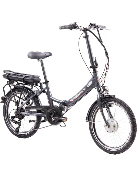 Rower Elektryczny Składany 20 ALU 250W Wspomaganie 7 Biegów 5 Tryb Składak