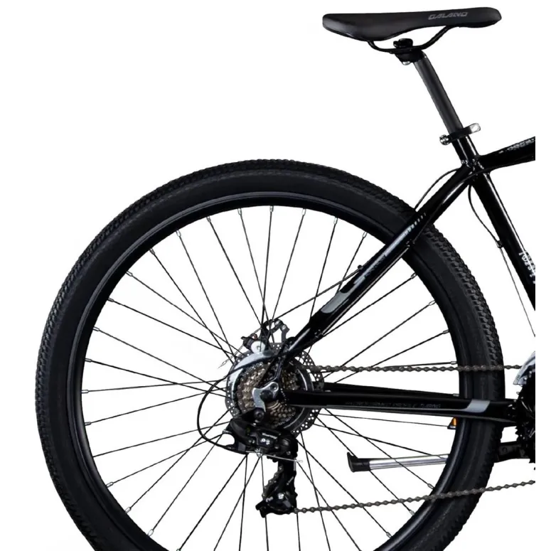 Rower Szosowy Uniwersalny 29 Przełajowy Aluminiowy Tarcze 14 Biegów Dzwonek