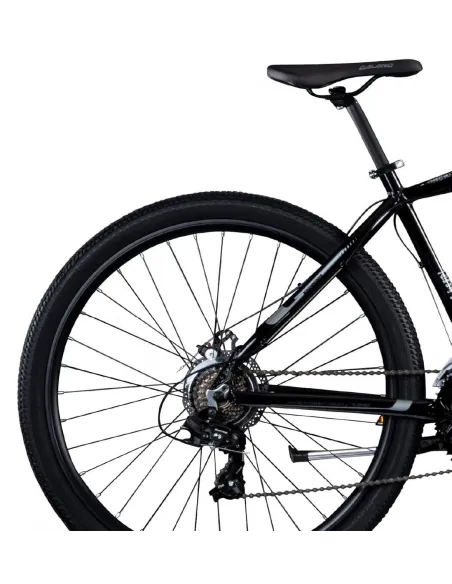 Rower Szosowy Uniwersalny 29 Przełajowy Aluminiowy Tarcze 14 Biegów Dzwonek