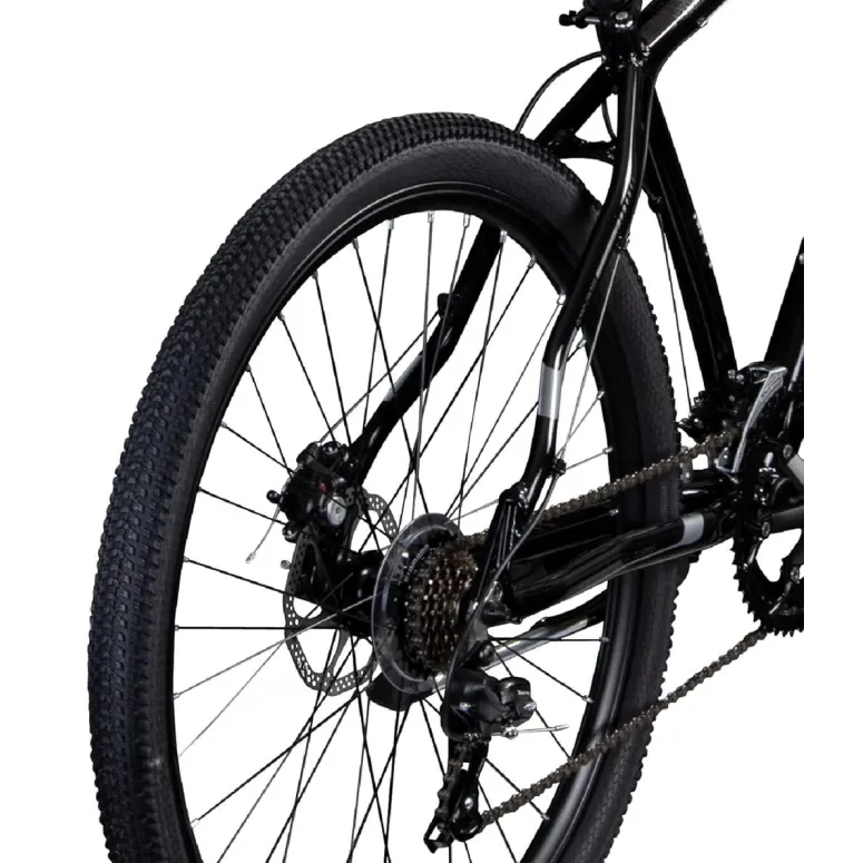 Rower Szosowy Uniwersalny 29 Przełajowy Aluminiowy Tarcze 14 Biegów Dzwonek