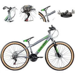 Rower Dirtbike Górski Koła 26 Hamulce Tarczowe Młodzieżowy Damski Męski