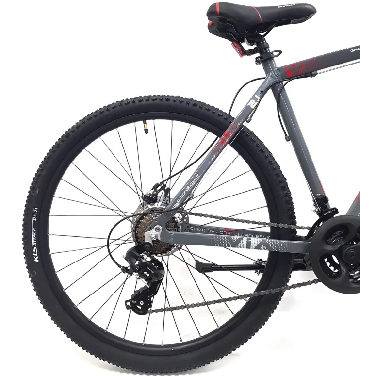 Rower Górski Męski Damski 27,5 MTB ALU Cyngle Tarcze Stopka Dzwonek Góral