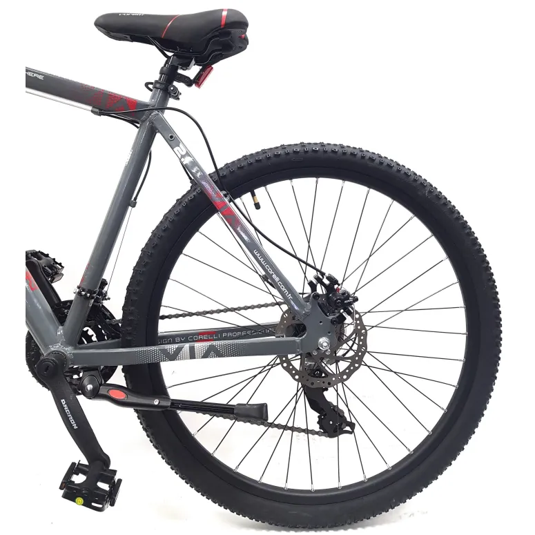 Rower Górski Męski Damski 27,5 MTB ALU Cyngle Tarcze Stopka Dzwonek Góral