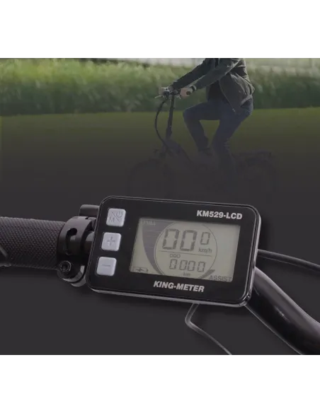 Elektryczny Rower Składany 20 Męski Damski Miejski Składak ALU Tarcze Bagaż