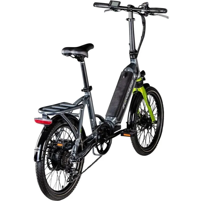 Elektryczny Rower Składany 20 Męski Damski Miejski Składak ALU Tarcze Bagaż