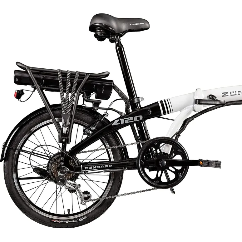 Elektryczny Rower Składany 20 Składak ALU 3 Tryby Wspomaganie Revo Błotniki