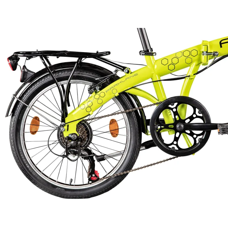 Rower Składany Męski Damski 20 Składak Oświetlenie Stopka Dzwonek Błotniki