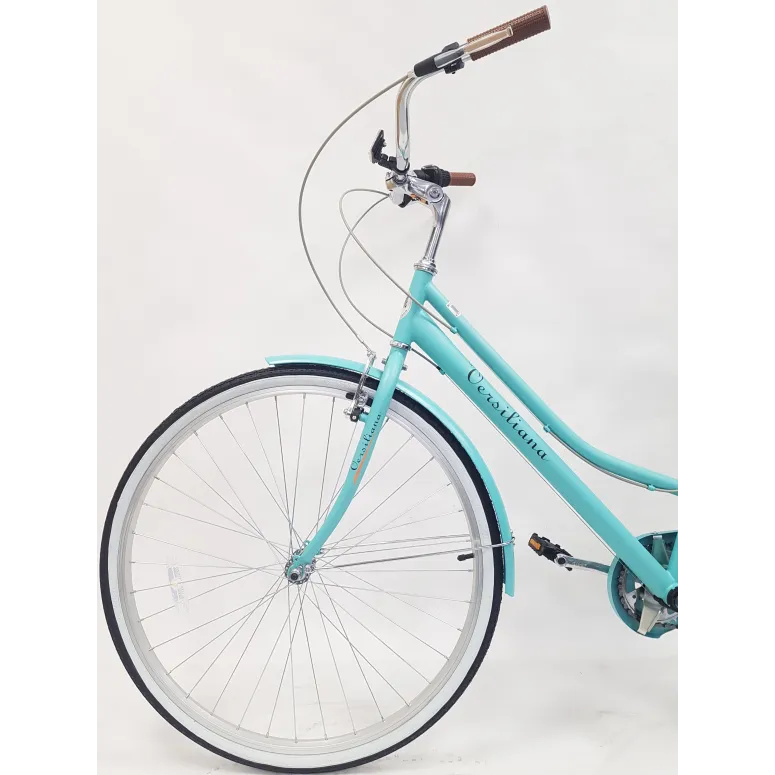 Rower Miejski Damski Koła 28 Błotniki Bagażnik Oświetlenie Dzwonek Stopka