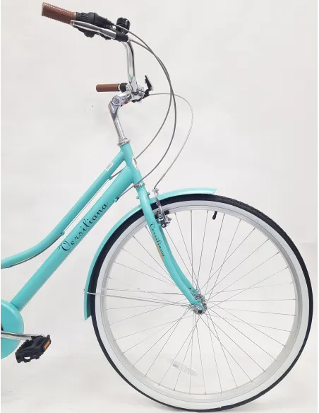 Rower Miejski Damski Koła 28 Błotniki Bagażnik Oświetlenie Dzwonek Stopka