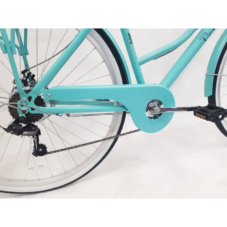 Rower Miejski Damski Koła 28 Błotniki Bagażnik Oświetlenie Dzwonek Stopka