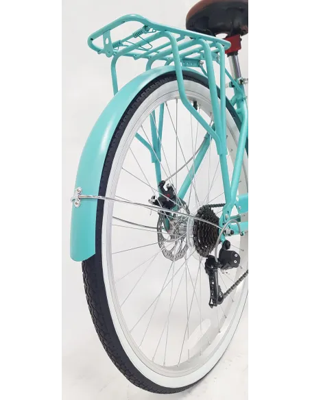 Rower Miejski Damski Koła 28 Błotniki Bagażnik Oświetlenie Dzwonek Stopka