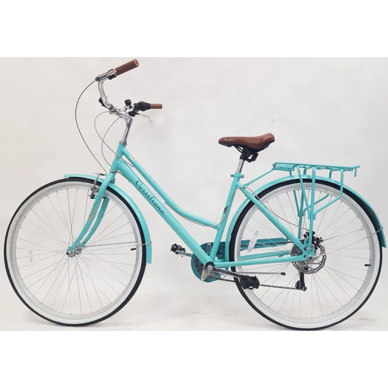 Rower Miejski Damski Koła 28 Błotniki Bagażnik Oświetlenie Dzwonek Stopka