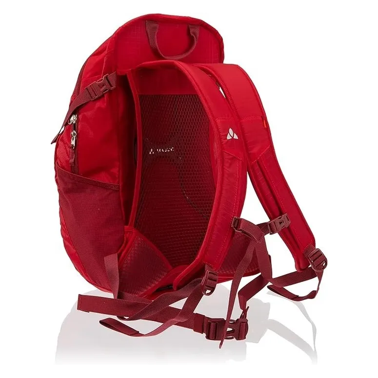 Plecak Turystyczny Vaude Grimming 24 Czerwony Aeroflex Kieszeń Na Laptopa