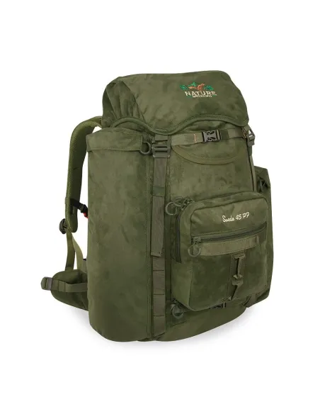 Plecak Myśliwski Marsupio Suede PF Taktyczny Militarny Wojskowy Zielony 45L