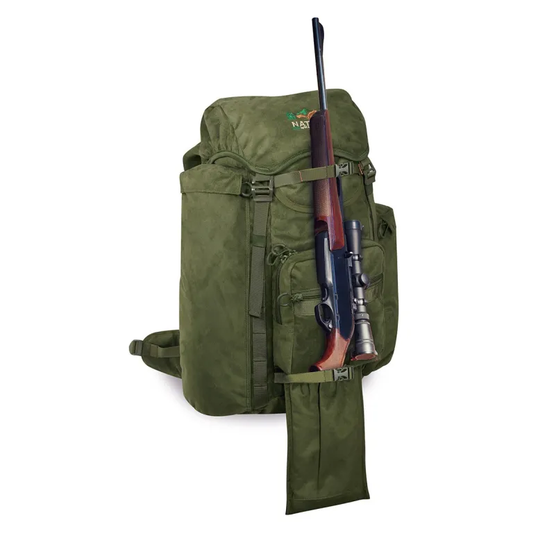 Plecak Myśliwski Marsupio Suede PF Taktyczny Militarny Wojskowy Zielony 45L