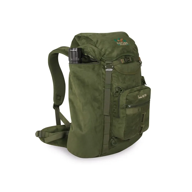 Plecak Myśliwski Marsupio Suede PF Taktyczny Militarny Wojskowy Zielony 45L