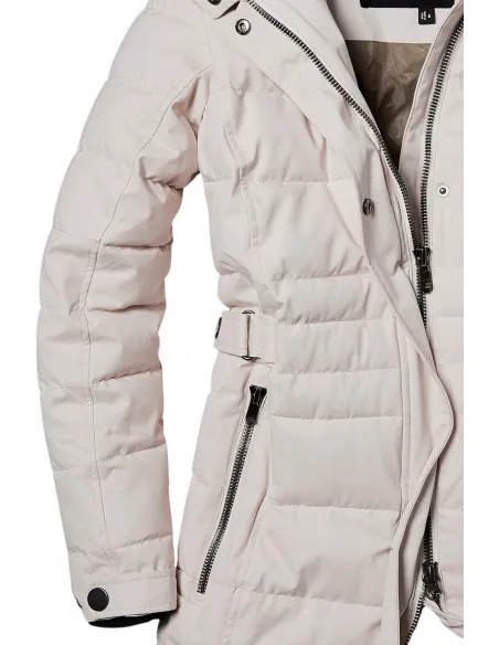 Parka Damska Zimowa Stoy Wmn Quilted Prk A Wodoodporna Plus Size Kaptur r52