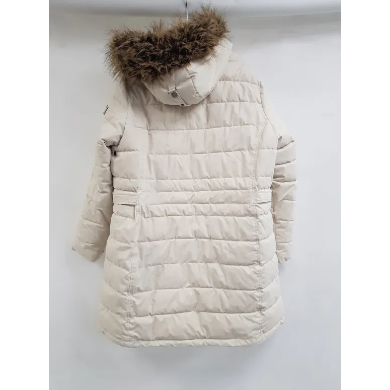 Parka Damska Zimowa Stoy Wmn Quilted Prk A Wodoodporna Plus Size Kaptur r52