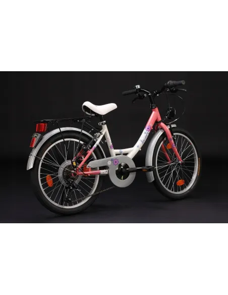 Lekki Rower Dziecięcy 20 Dziewczynki Bezpieczny