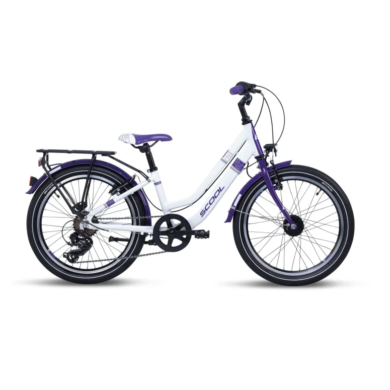 S'Cool Dziecięcy Rower Miejski 20 ALU 7 Biegów 6+