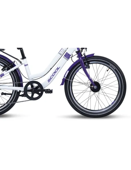 S'Cool Dziecięcy Rower Miejski 20 ALU 7 Biegów 6+