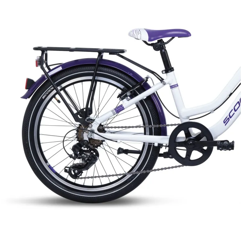 S'Cool Dziecięcy Rower Miejski 20 ALU 7 Biegów 6+