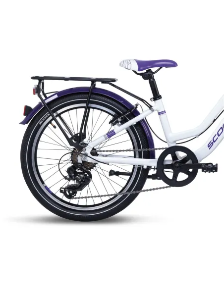 S'Cool Dziecięcy Rower Miejski 20 ALU 7 Biegów 6+