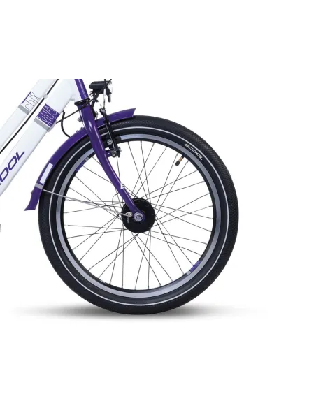 S'Cool Dziecięcy Rower Miejski 20 ALU 7 Biegów 6+