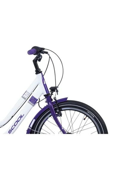 S'Cool Dziecięcy Rower Miejski 20 ALU 7 Biegów 6+