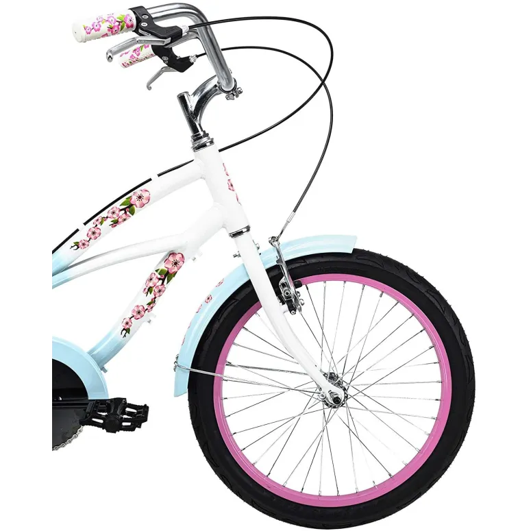 Dziewczęcy Rower Miejski 20 Beach Cruiser V-brake 5+