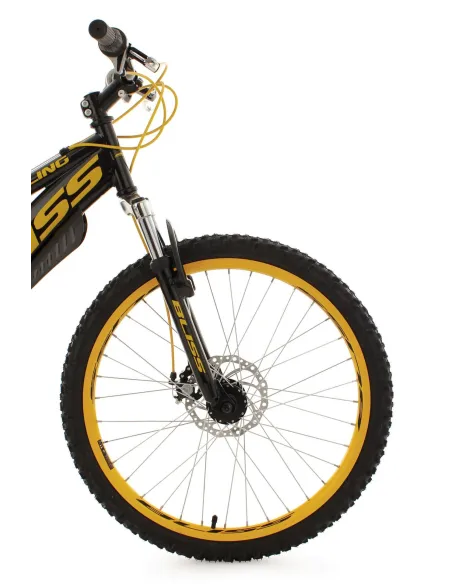 Rower Górski Młodzieżowy 24 Amortyzacja Tarcze