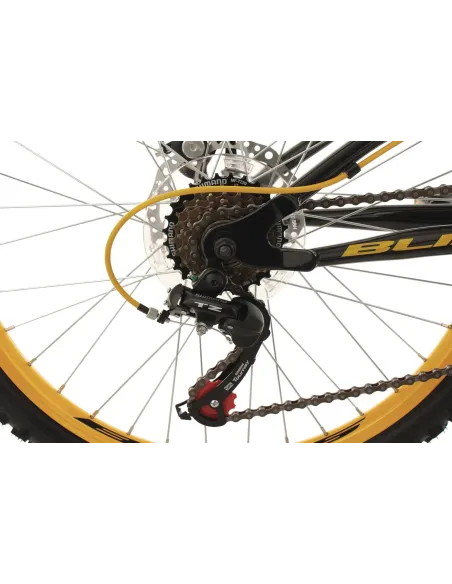 Rower Górski Młodzieżowy 24 Amortyzacja Tarcze