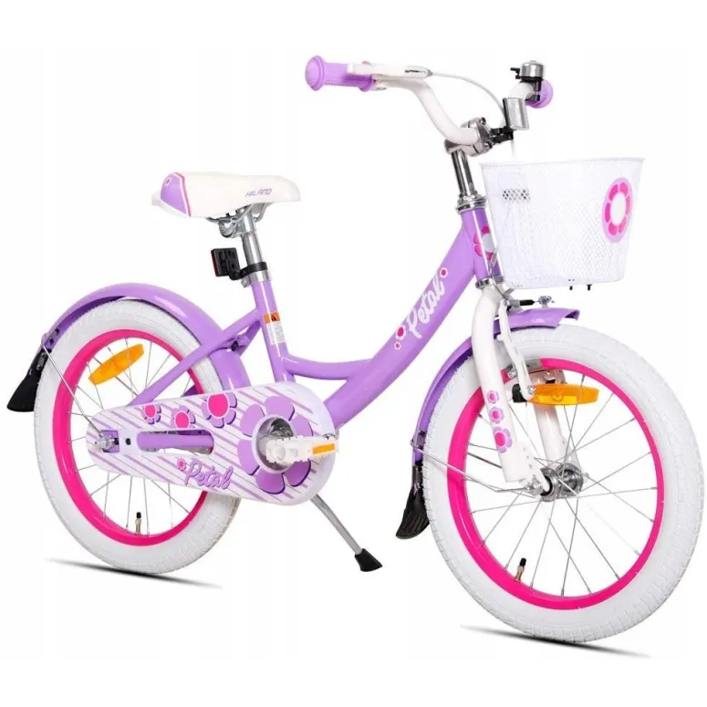 Lekki Dziewczęcy Rowerek 16 Dziecięcy Bezpieczny