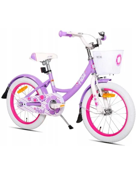 Lekki Dziewczęcy Rowerek 16 Dziecięcy Bezpieczny