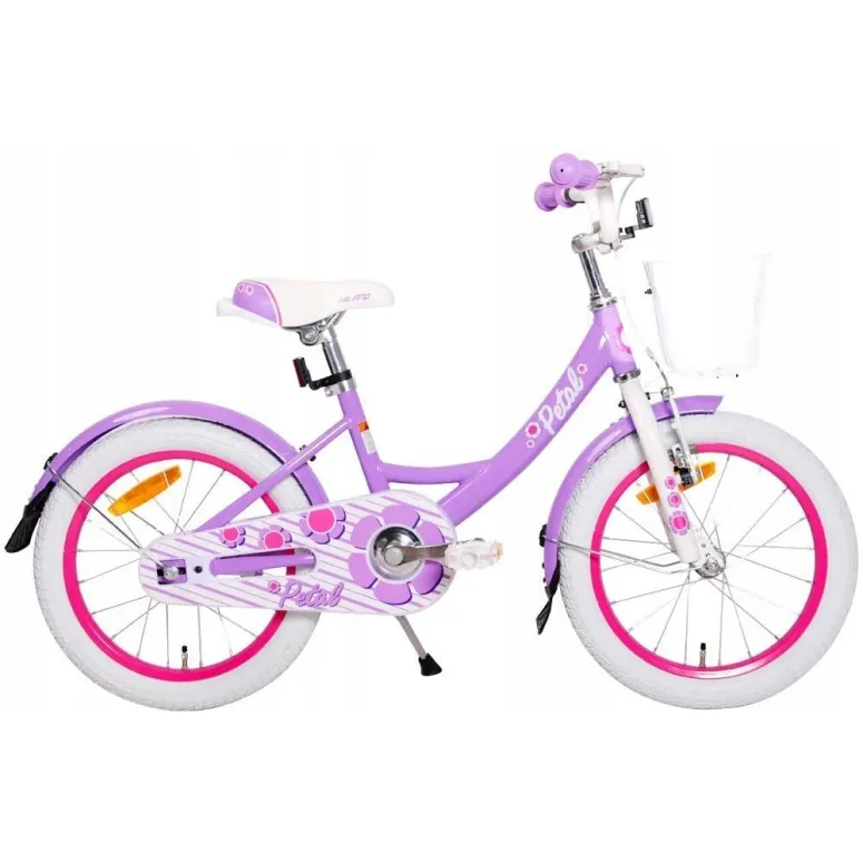 Lekki Dziewczęcy Rowerek 16 Dziecięcy Bezpieczny