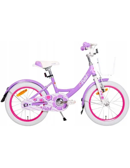 Lekki Dziewczęcy Rowerek 16 Dziecięcy Bezpieczny