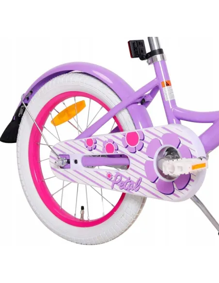 Lekki Dziewczęcy Rowerek 16 Dziecięcy Bezpieczny