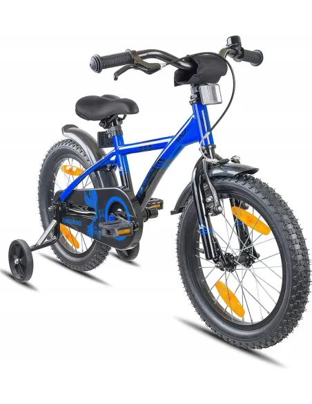 Rower Chłopca Dziecięcy Prezent 16 Koła Boczne