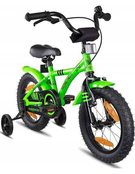 Dziecięcy Rower 14 Chłopca Koła Boczne Sportowy