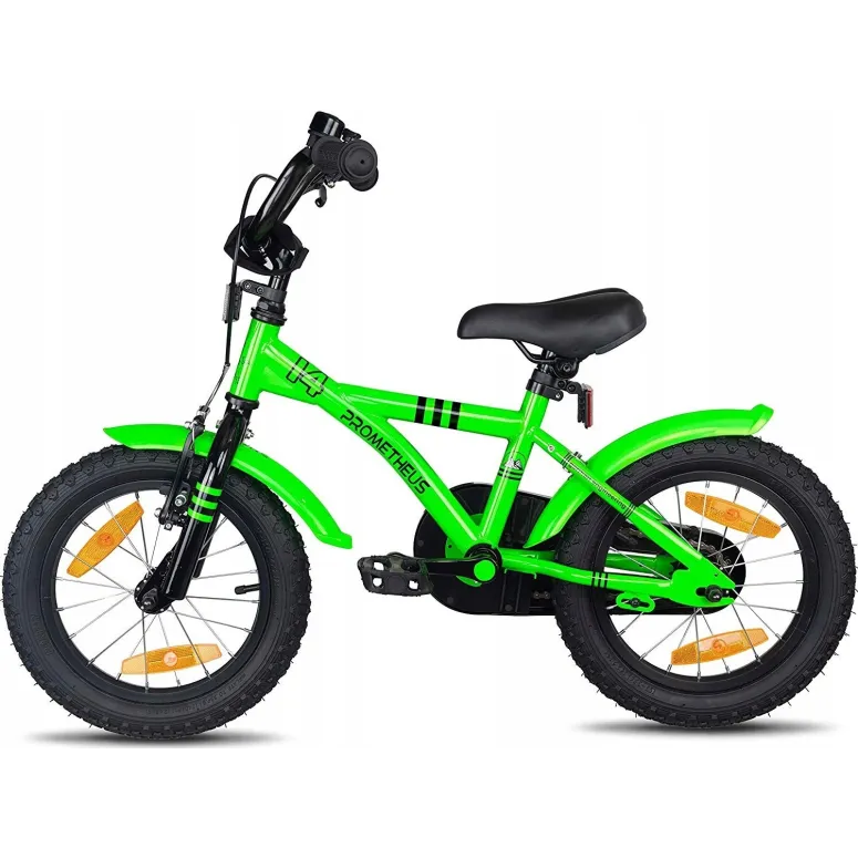 Dziecięcy Rower 14 Chłopca Koła Boczne Sportowy