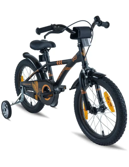 Rower Chłopca Dziecięcy BMX 16 Koła Boczne Lekki