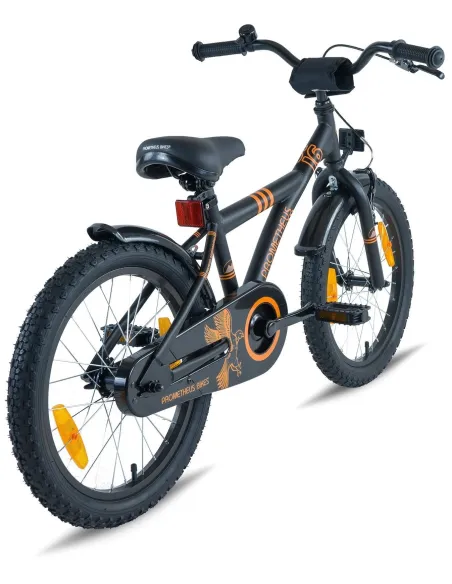 Rower Chłopca Dziecięcy BMX 16 Koła Boczne Lekki