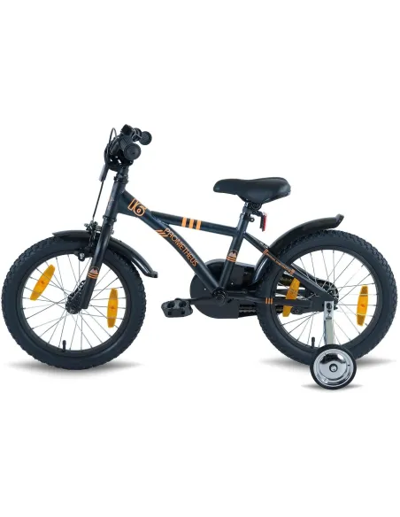 Rower Chłopca Dziecięcy BMX 16 Koła Boczne Lekki