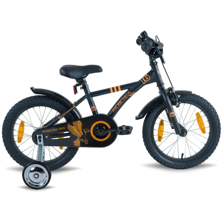 Rower Chłopca Dziecięcy BMX 16 Koła Boczne Lekki