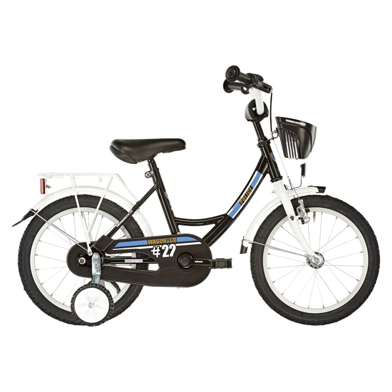 Dziecięcy Rower 18 Policja Koła Boczne 5+ Chłopiec